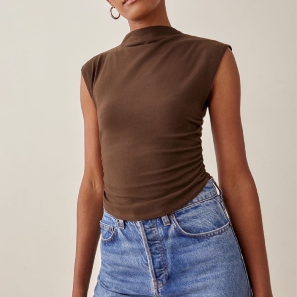 Reformation Lindy top, size small